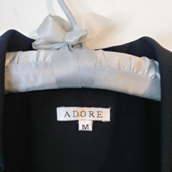 ADORE boutique velour burn out swirl zip up - Picture 6 of 6